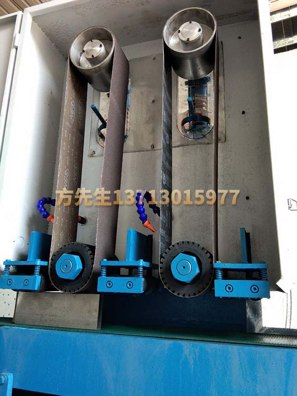 150 wide double sand conveyor belt water mill wire drawing machine