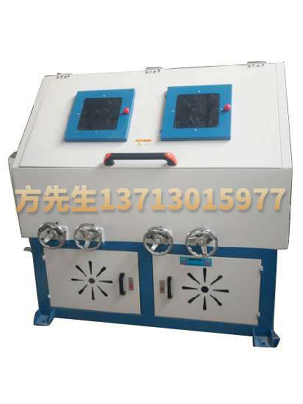 Environmental protection two sets of round tube automatic polishing machine